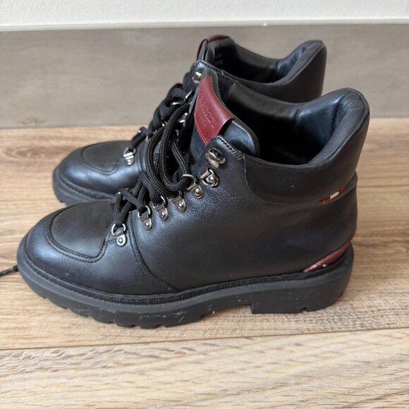 Bally Women's Valiant Leather Boots- Size 38 - Picture 1 of 5